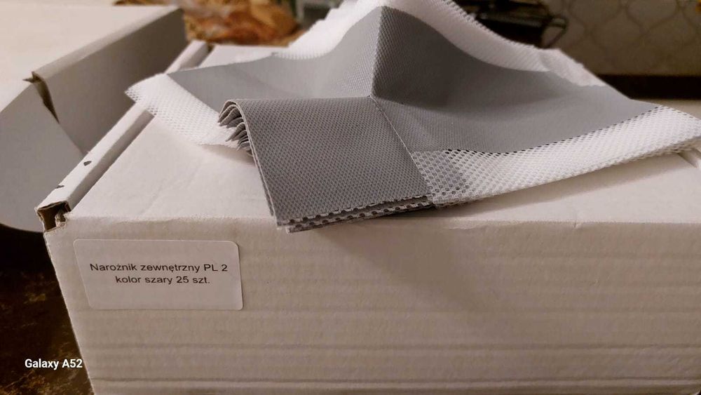 Narożnik do hydroizolacji zewnętrzny szary