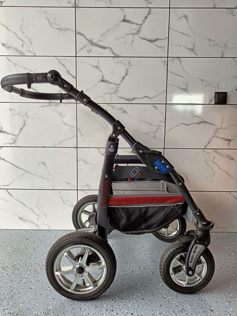 Wózek Baby Merc 3w1, w bardzo dobrym stanie.