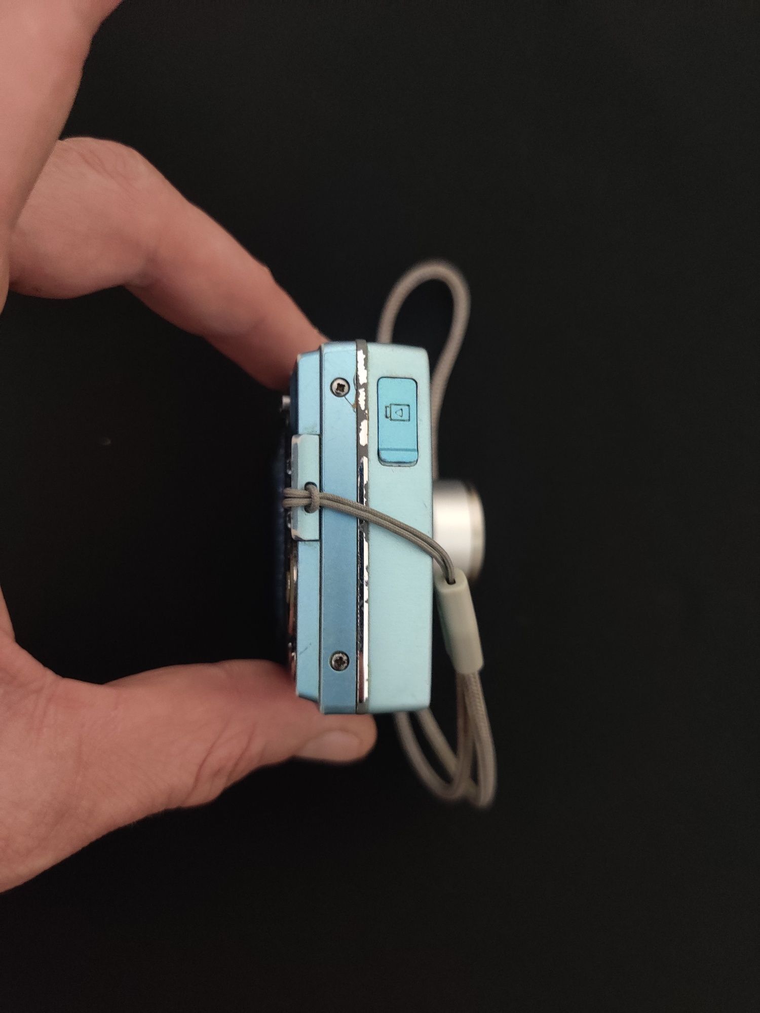 Samsung L100 Blue Aluminum Вінтажна Мильниця фотоапарат фотокамера
