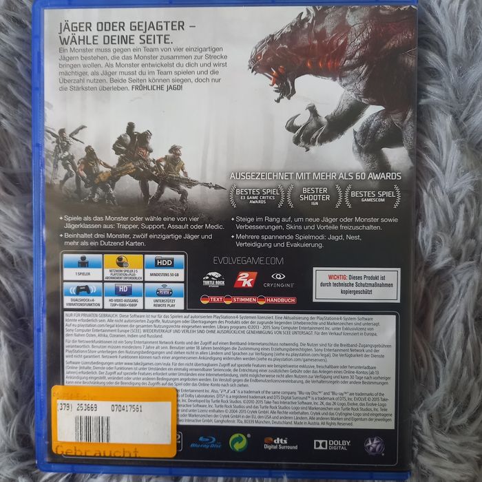 Ігри Ps4 FIFA  і Evilve
