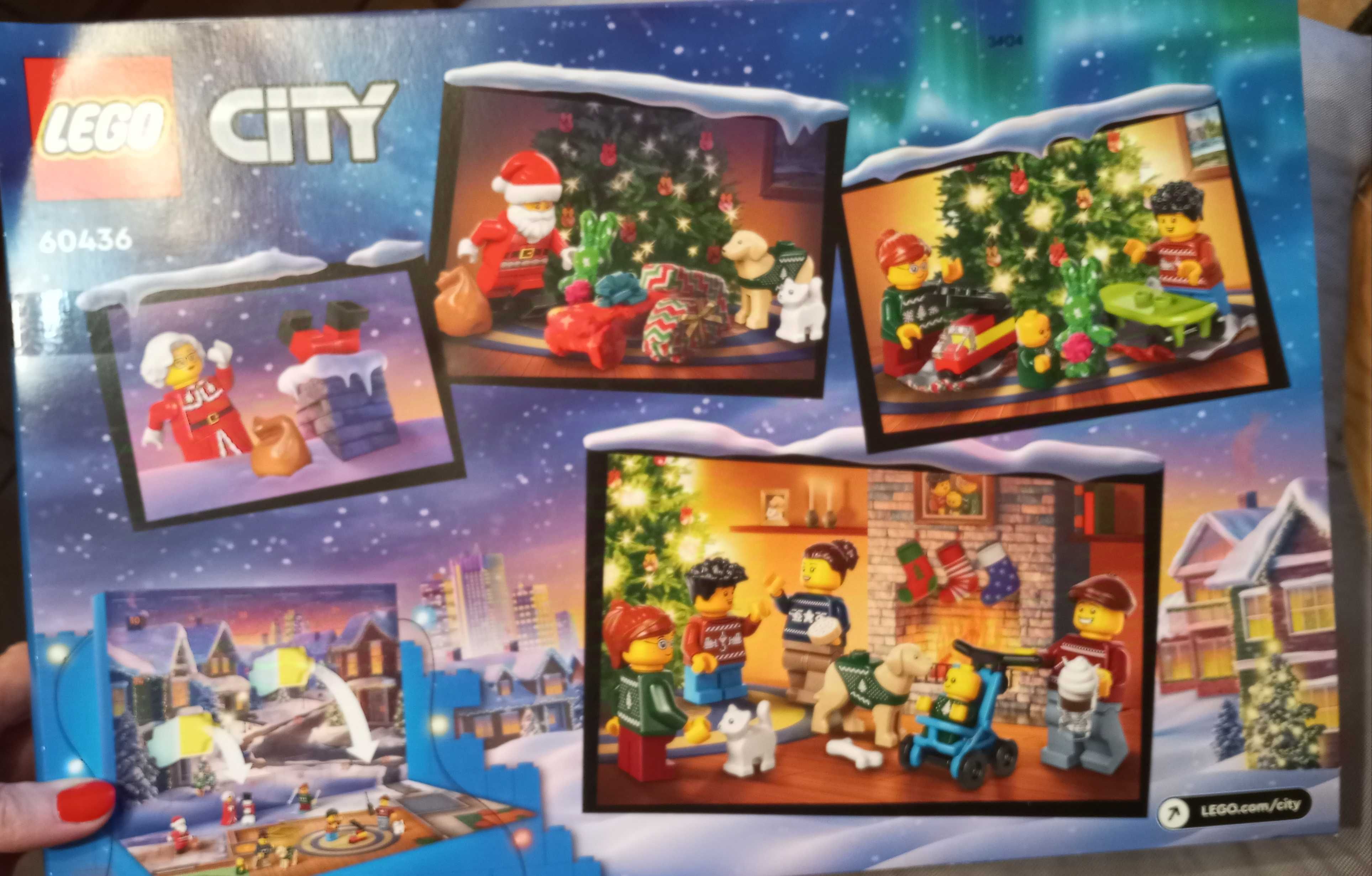 Nowy kalendarz adwentowy lego city 60436