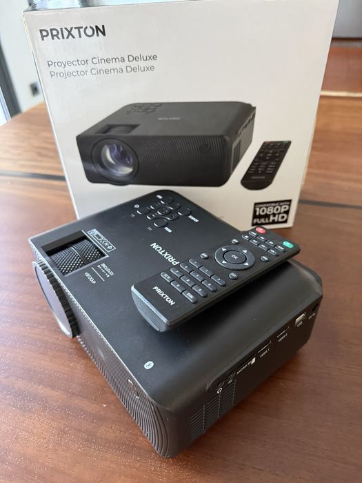 Projetor Prixton Cinema Deluxe – 1080p Full HD (Compatível)