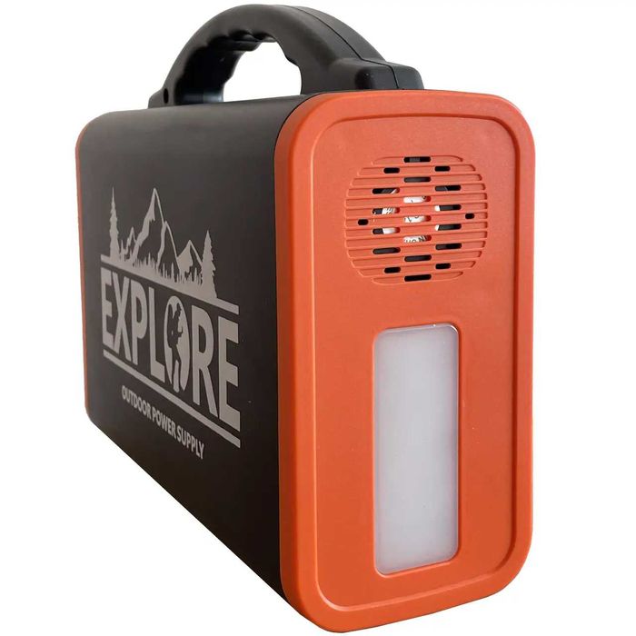 Портативна зарядна станція 220V 300W 130000mAh з ліхтариком