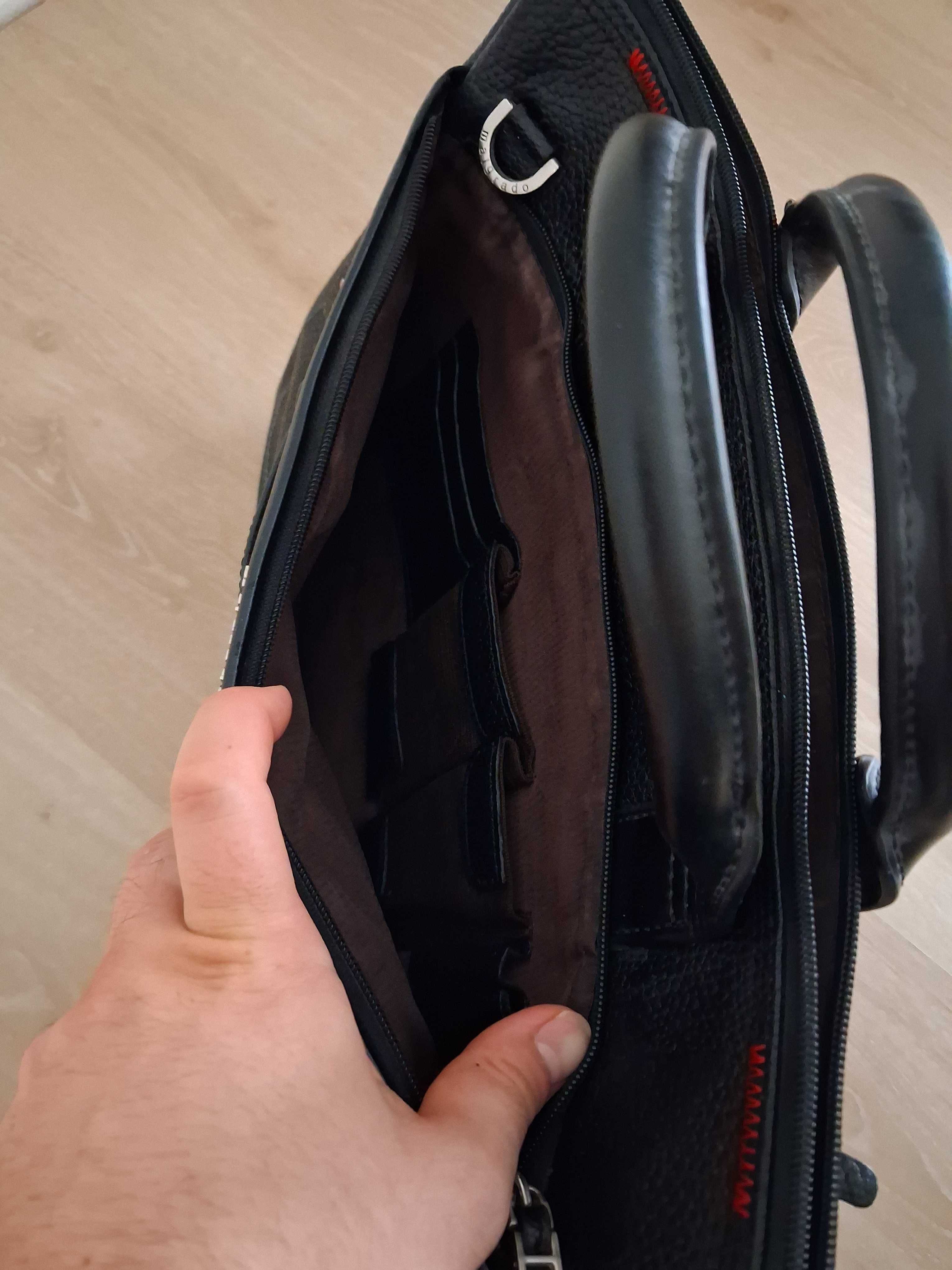 Skórzana torba Malgrado BR09-360 — elegancja i wygoda
