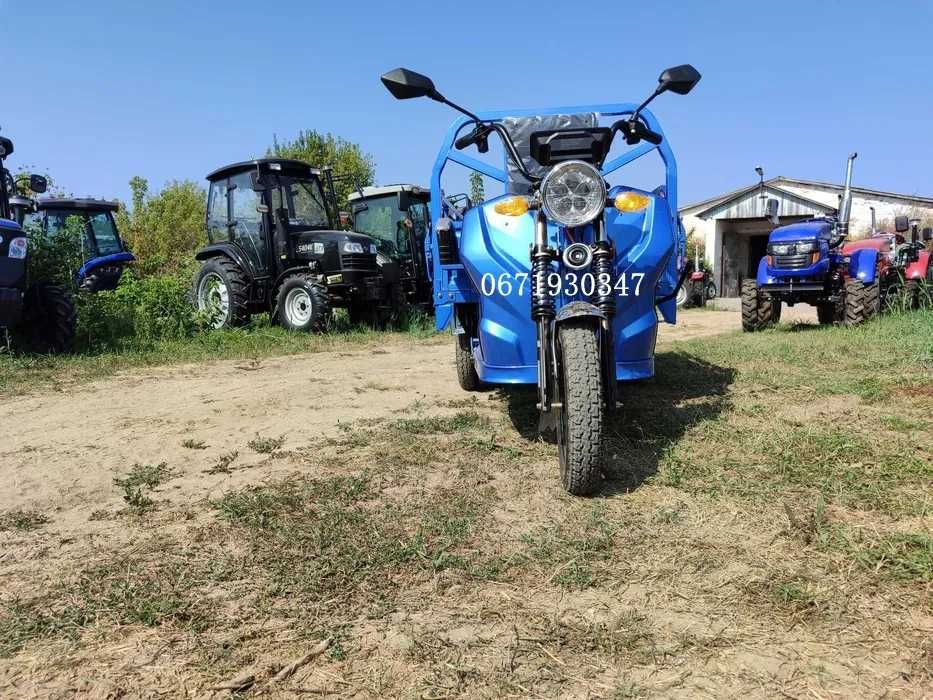Електроцикл Dozer Model-2 Скутер Трицикл Дозер 1200W Кредит Доставка