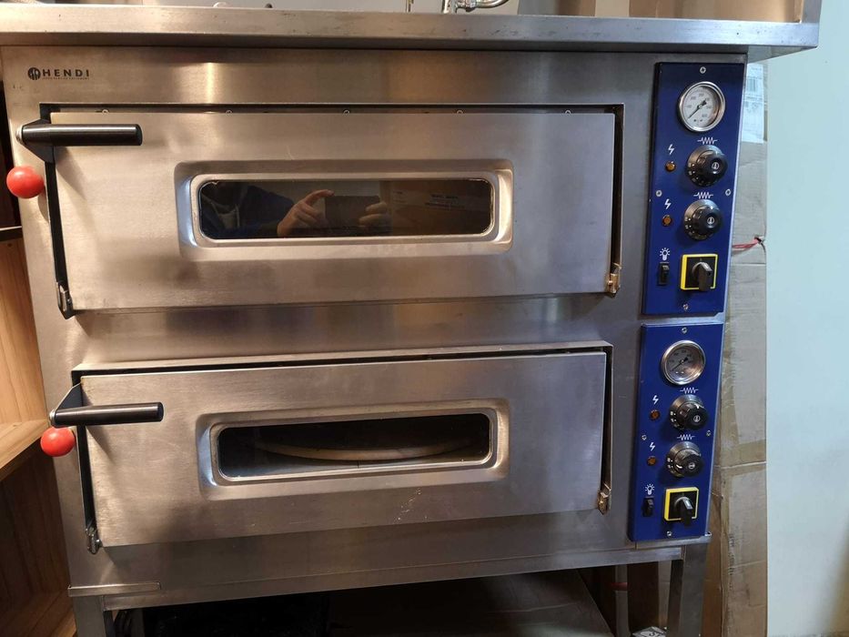 Piec do Pizzy dwupoziomowy NOWY HENDI
