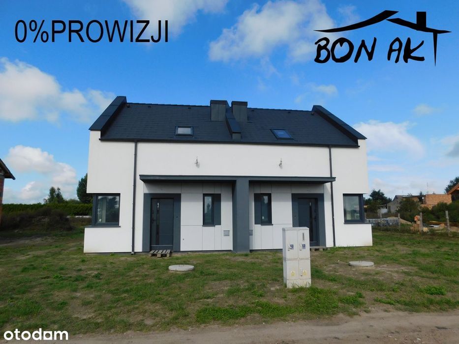 Połowa bliźniaka w stanie deweloperskim