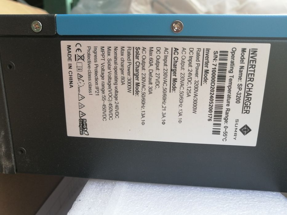 Гибридный Солнечный инвертор 3квтинвертор 3 кВтинвертор