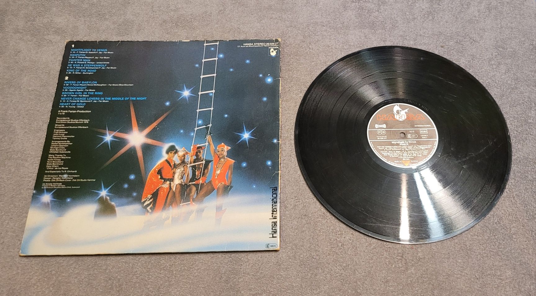 Boney M. – Nightflight to Venus 1978, Niemcy, winyl, kolekcjonerski