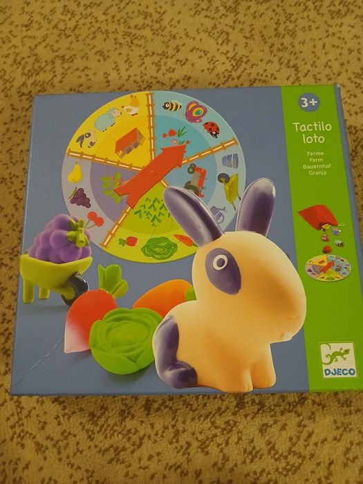 Тактильне лото djeco у відмінному стані