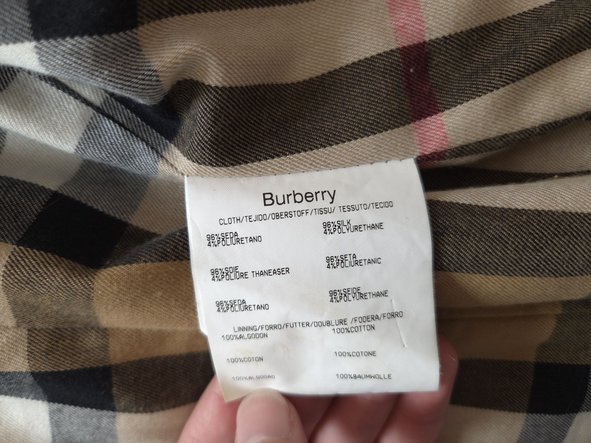 Casaco acolchoado Burberry Brit original