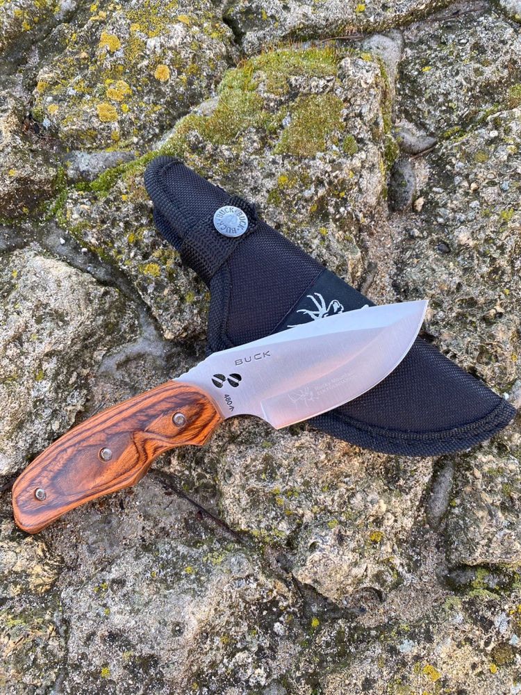 Охотничий нож Buck / шкуросьем / рыбацкий/ + чохол/код 160