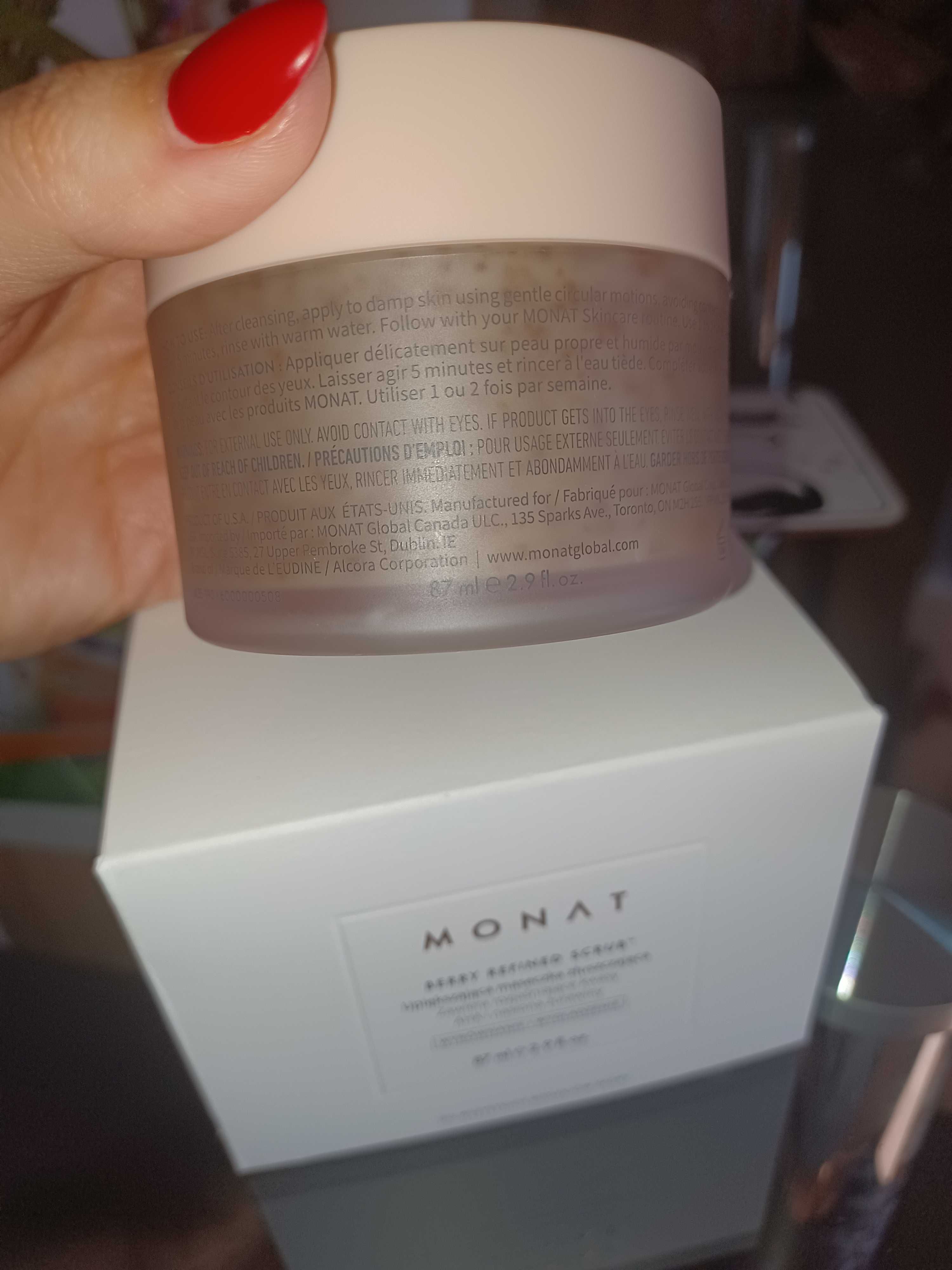 Monat Berry Refined Scrub 2 w 1, 87ml