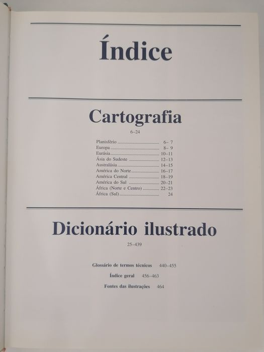 Dicionário ilustrado das Maravilhas Naturais do Mundo