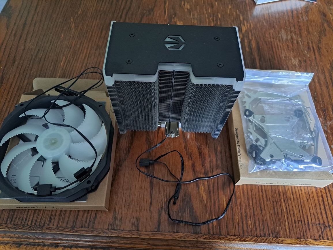 AMD Ryzen 5 7600 box plus endrorfy fortis 5 argb