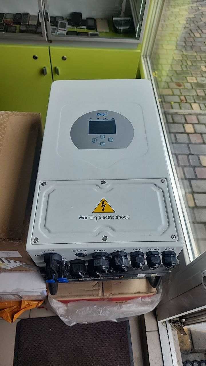 Гібридний інвертор Deye SUN-5K-SG03LP1-EU 5kW, 1Ф, 48V, Бесплатно дост