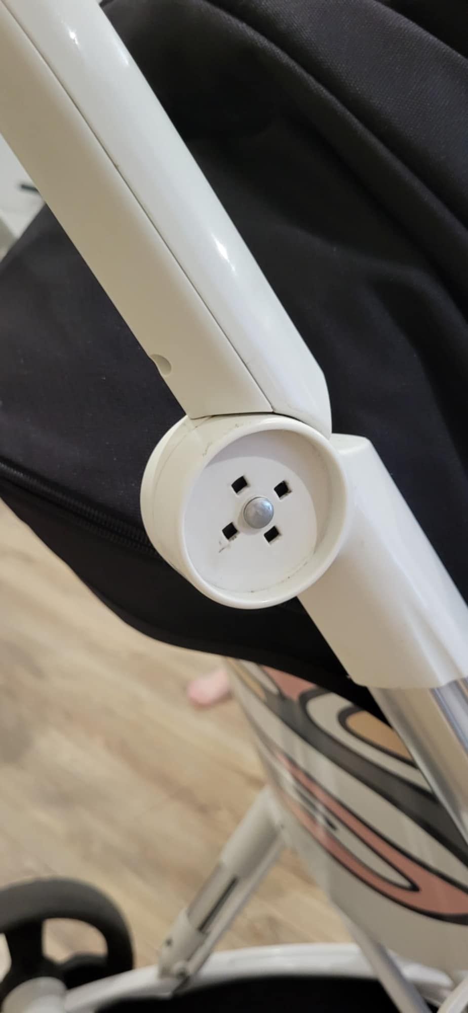 Wózek 2w1 iBebe elektroniczny hamulec