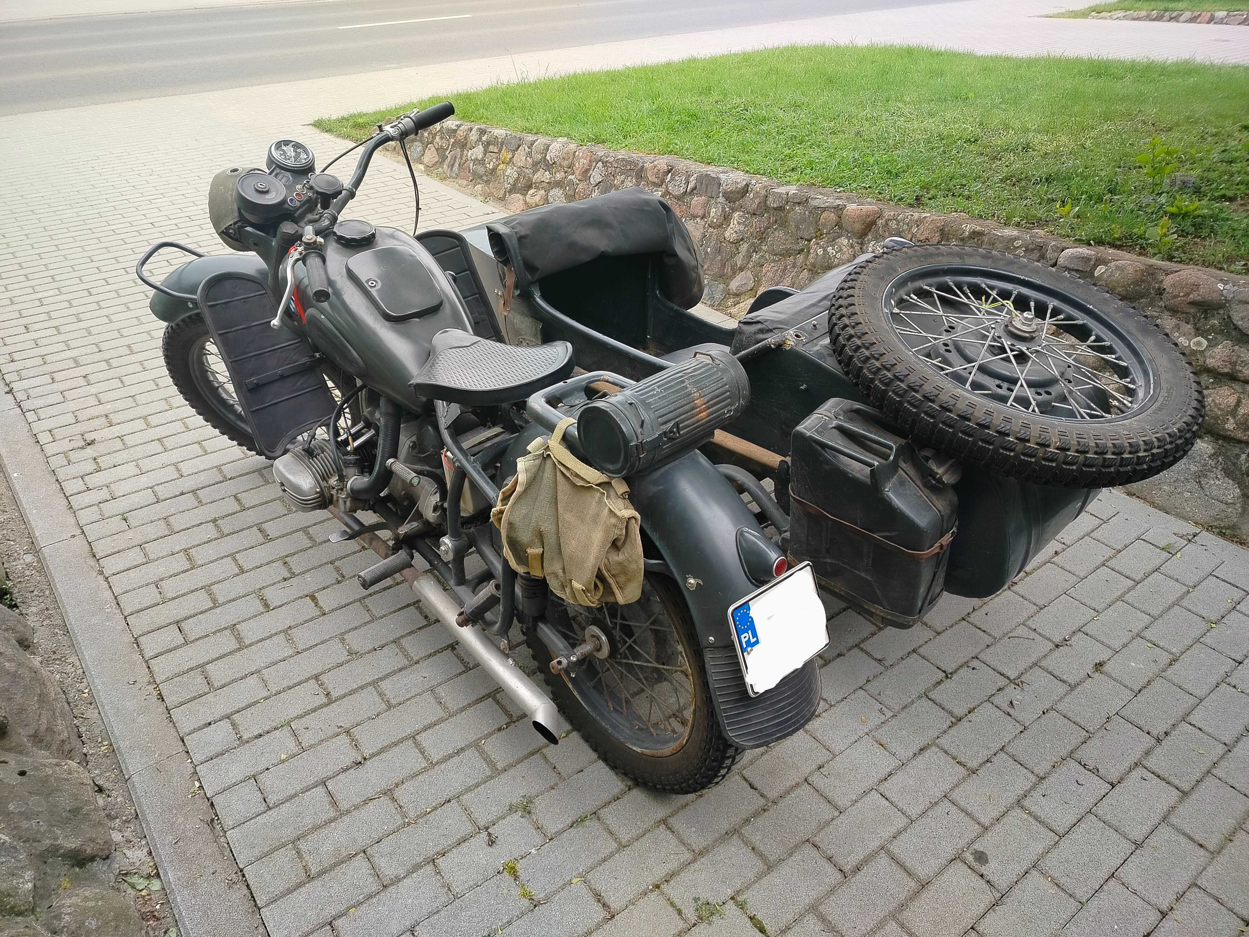 BMW Mw750 Ural Dniepr K750 K650 M72 Junak bieg wsteczny napęd oldtimer