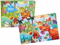 Puzzle Świat Dinozaurów 180 elementów Import Leant