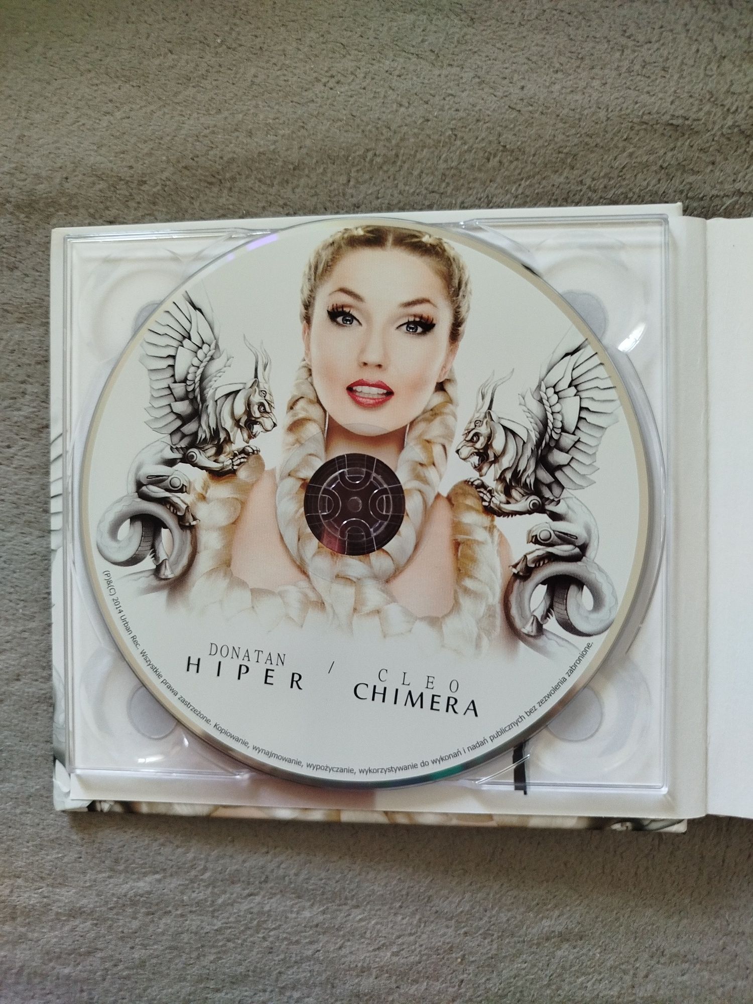 Sprzedam 2 płyty CD Donatan/Cleo Hiper Chimera -nowe!