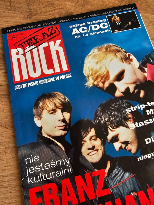Teraz Rock 1/2005 - Franz Ferdinand, AC/DC, A Perfect Circle