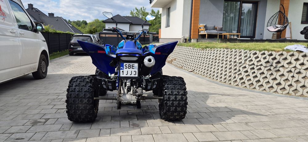 Yamaha raptor 700r 2018r homologacja L7e. Lift