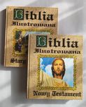 Biblia ilustrowana 2 tomy. Komunia, chrzest św., na użytek codzienny