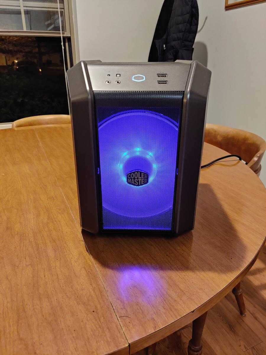 sff мощный mini itx компьютер intel core i5 10400,,ssd