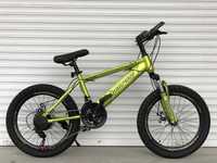 Дитячий горний велосипед 20 дюймів Зелений(6-9 років)