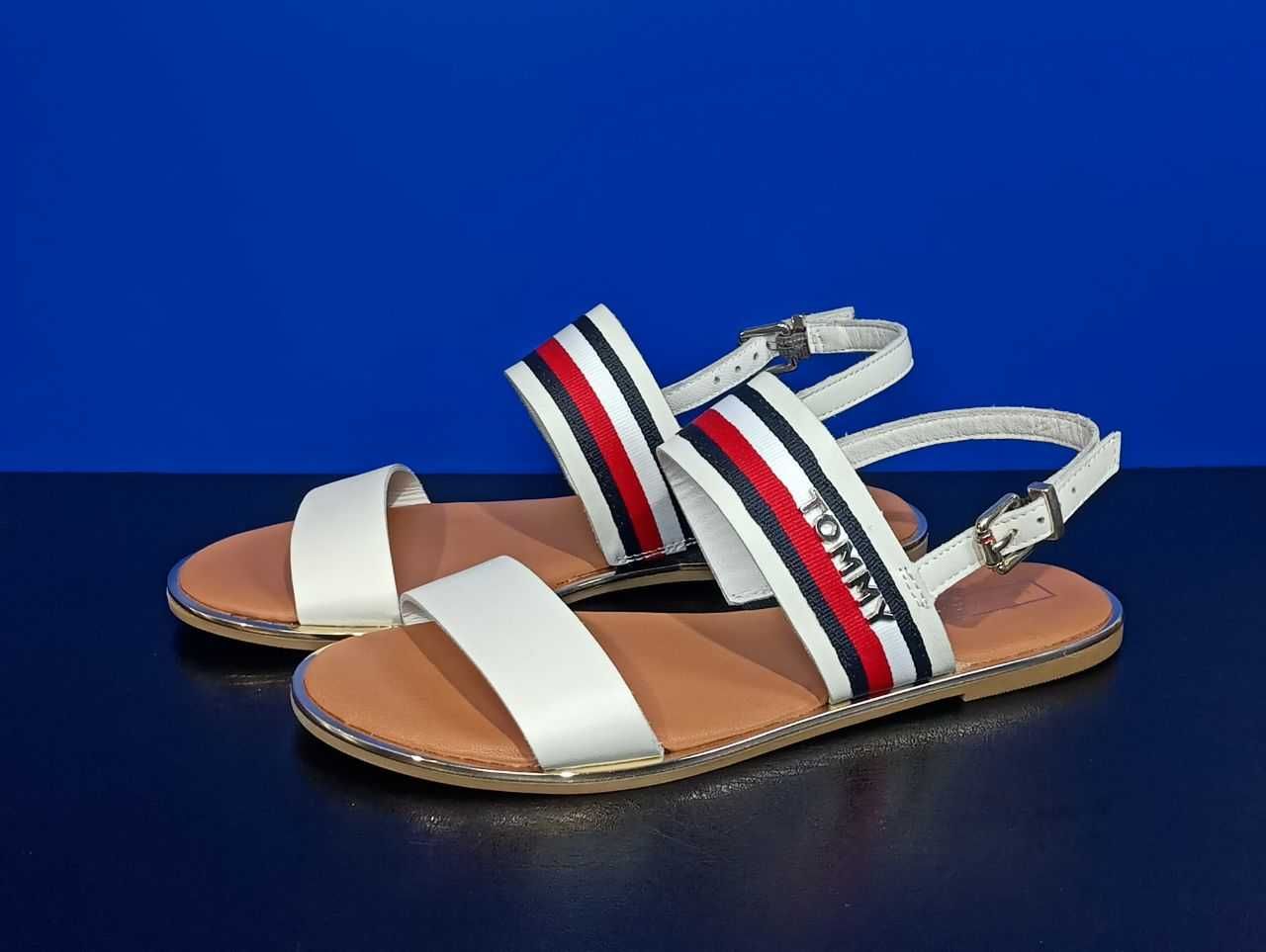 Кожаные женские сандалии Tommy Hilfiger Оригинал