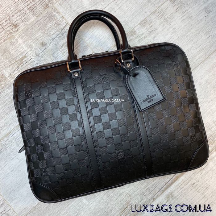 Мужской кожаный портфель Louis Vuitton Чоловічий шкіряний