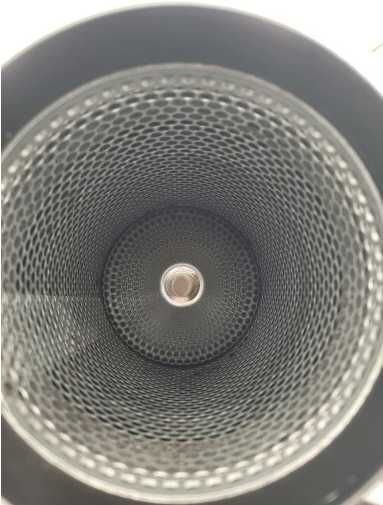 Filtr powietrza 4 cale stal nierdzewna z węglem aktywnym