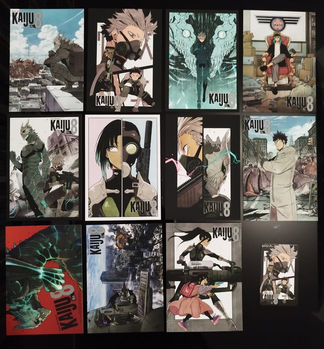 Kaiju No 8 - Pocztówki i Kalendarzyk