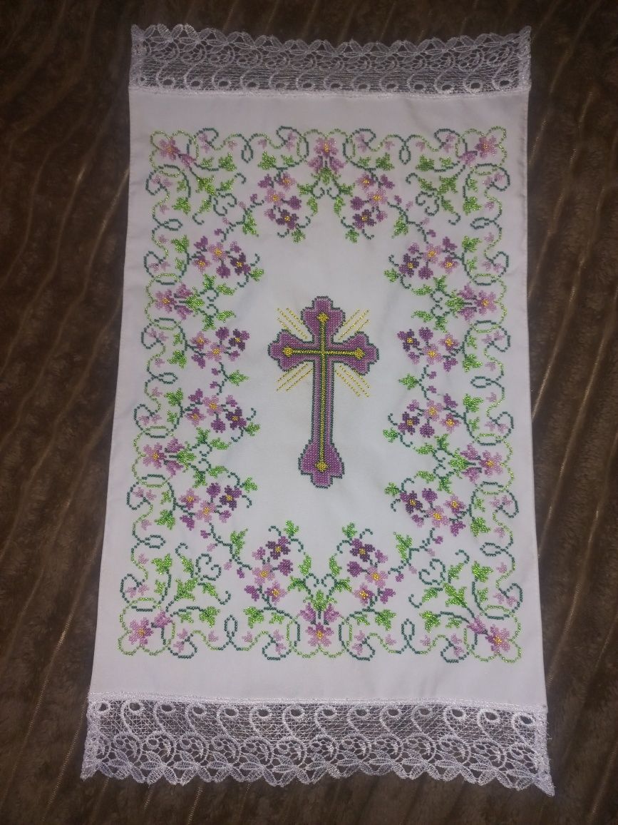 Пасхальний рушник бісером