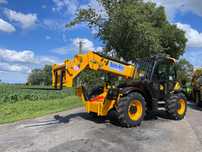 JCB Ładowarka teleskopowa JCB 540-140 Rok 2018 Kamera cofania 14 Metrowa Udzwig 4 Tony  Przechył boczny,Napęd 4x4 W pełni sprawna W bardzo dobrym stanie ŁADNA