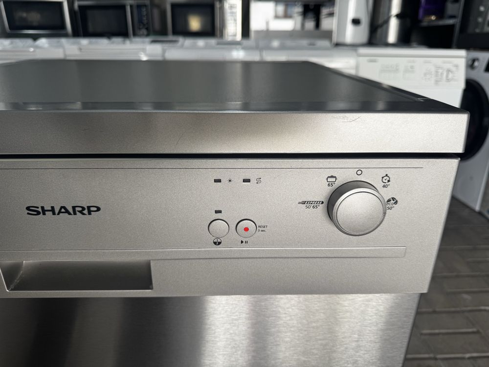 Zmywarka Sharp model Qw gx13f472ide  inox 60 cm 13 kompletów