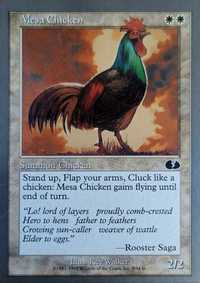 Magic the Gathering  - Mesa Chicken  - Unglued Edition
