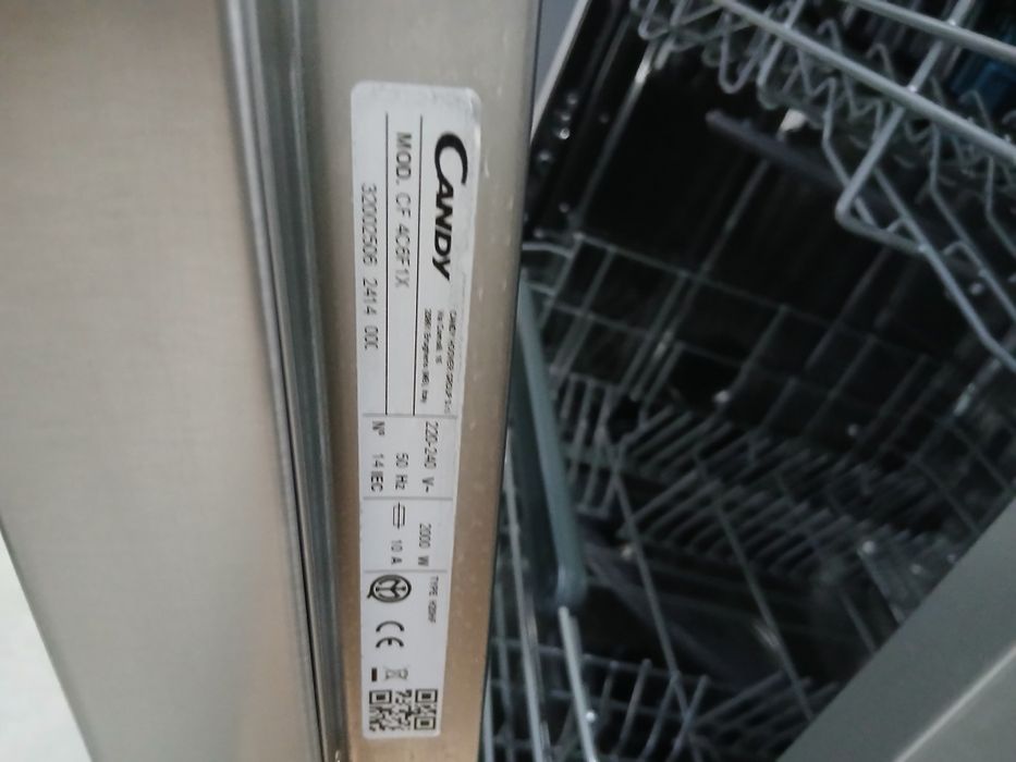 Nowa Zmywarka Candy RapidO CF 4C6F1X – 60 cm, inox