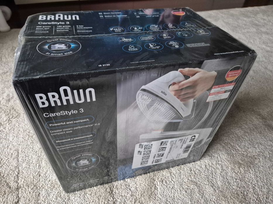 Ferro com caldeira Braun CareStyle 3 NOVO