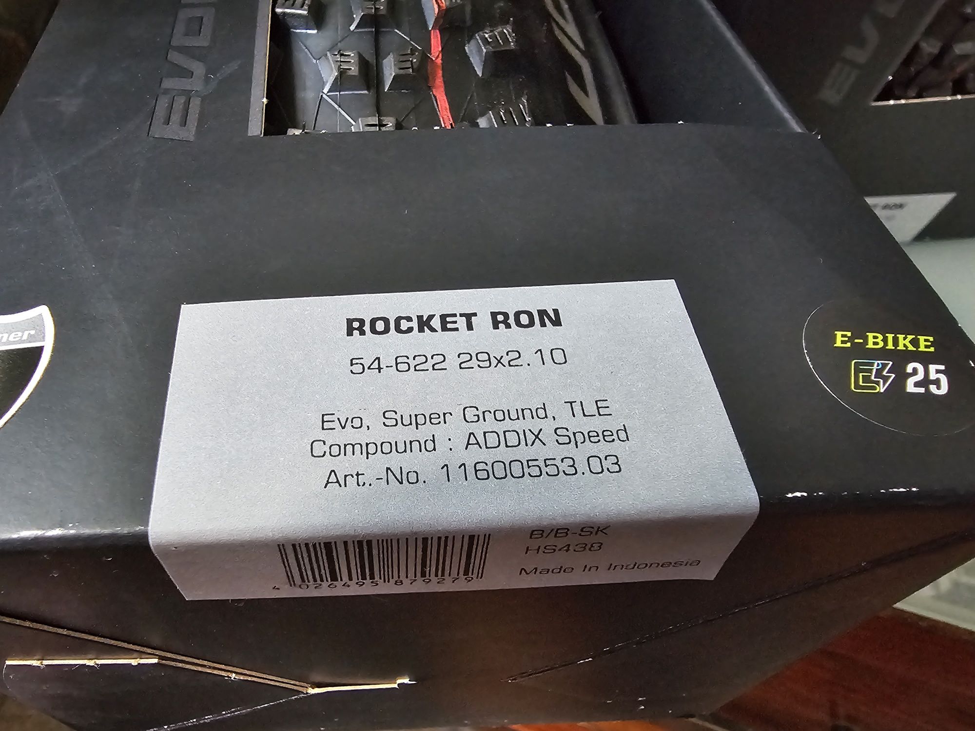 Opony rowerowe Schwalbe Rocket Ron 29x2.10 nowe zwijane Super Ground