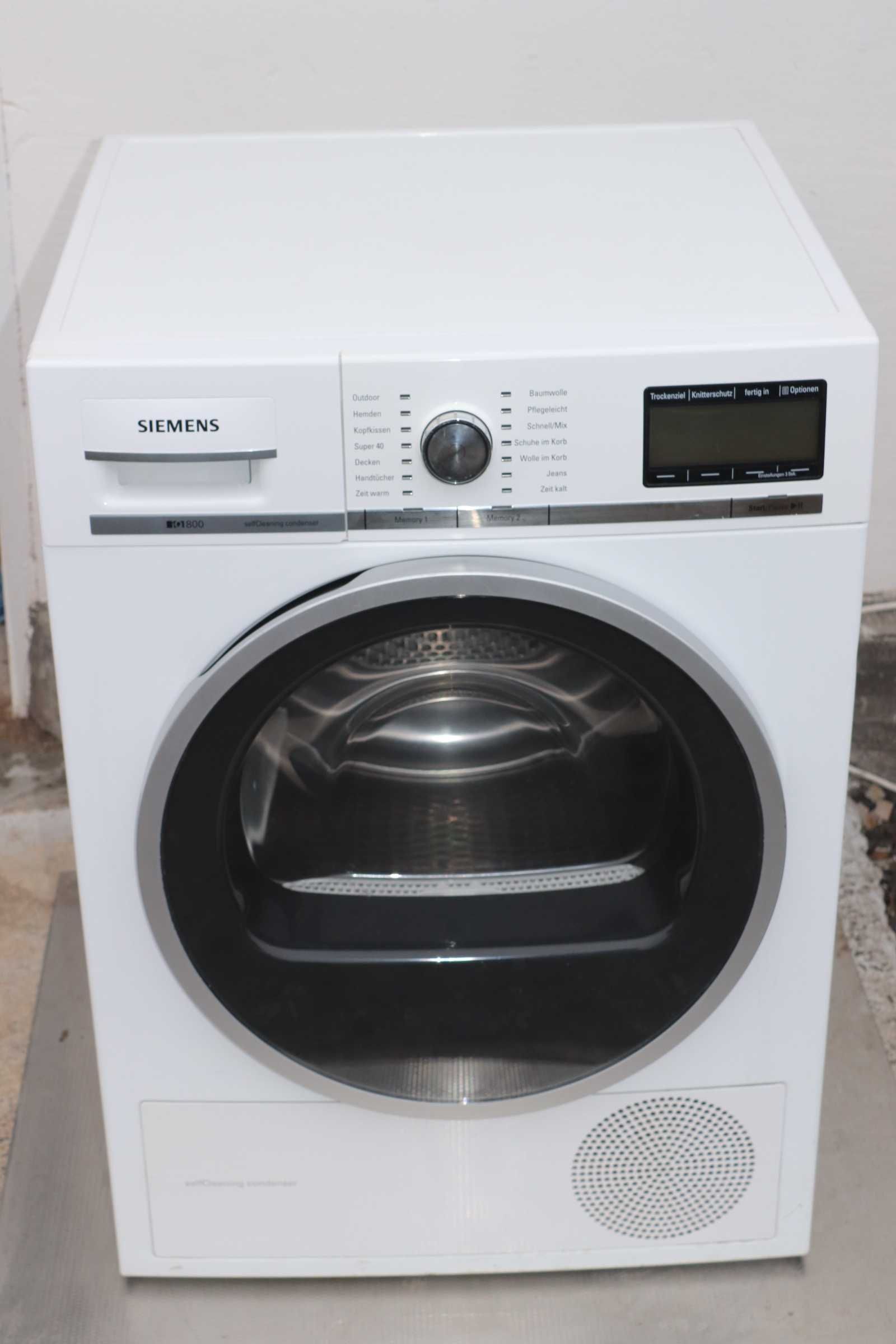 Сушильная машина Siemens  iQ800 WT47Y701 iSensoric Premium