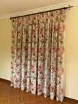 Cortinado em linho, praticamente novos