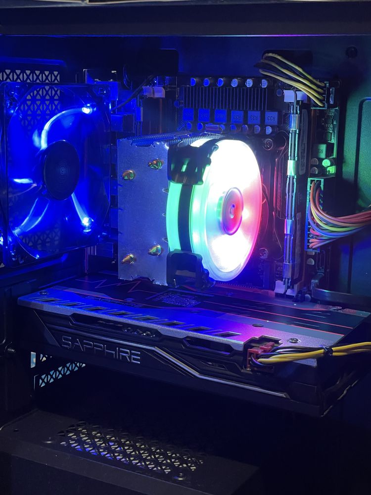 RX 580 8GB | 32GB DDR3 | 12C/24TH | 480GB SSD | 550W Ігровий ПК