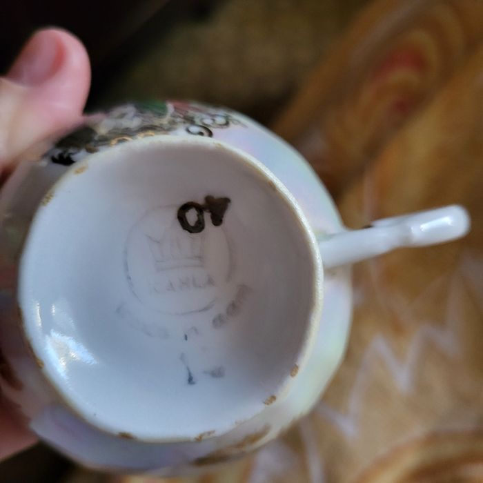 Набор Мадонна кофейный перламутровый