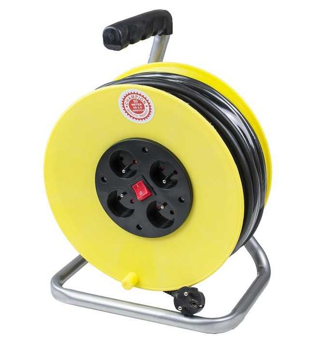 Przedłużacz  bębnowy nowy zapakowany 3x2,5 jakość 50 metrów polecam