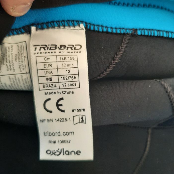 Fato neoprene criança