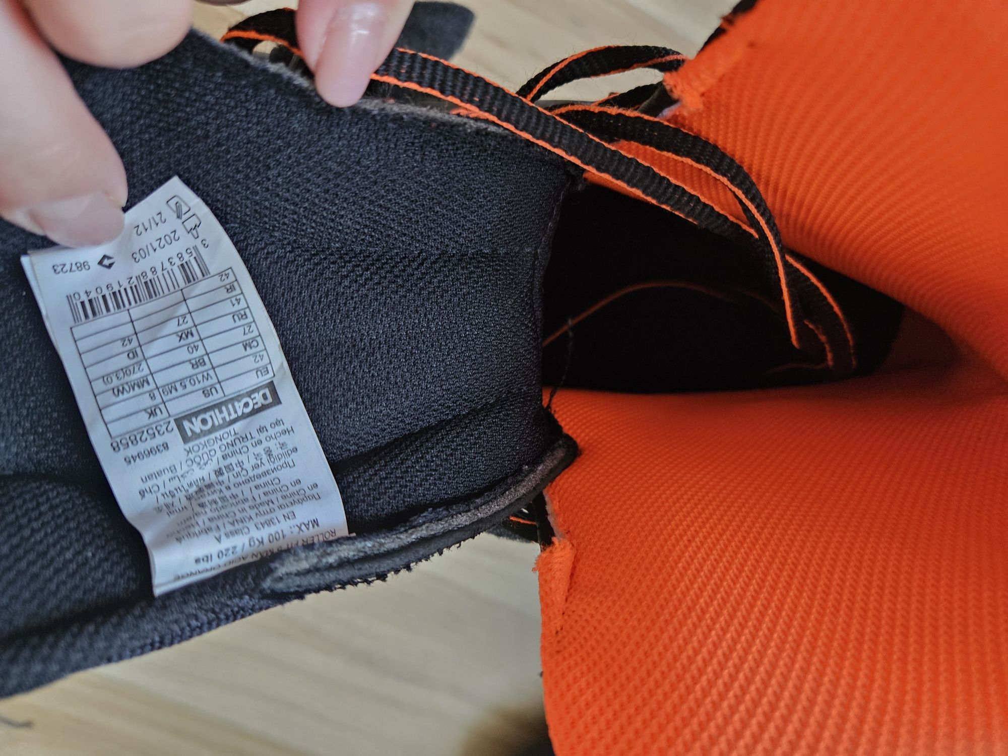 Rolki Oxelo Decathlon Roller Fit 5 rozmiar 42 prawie nowe