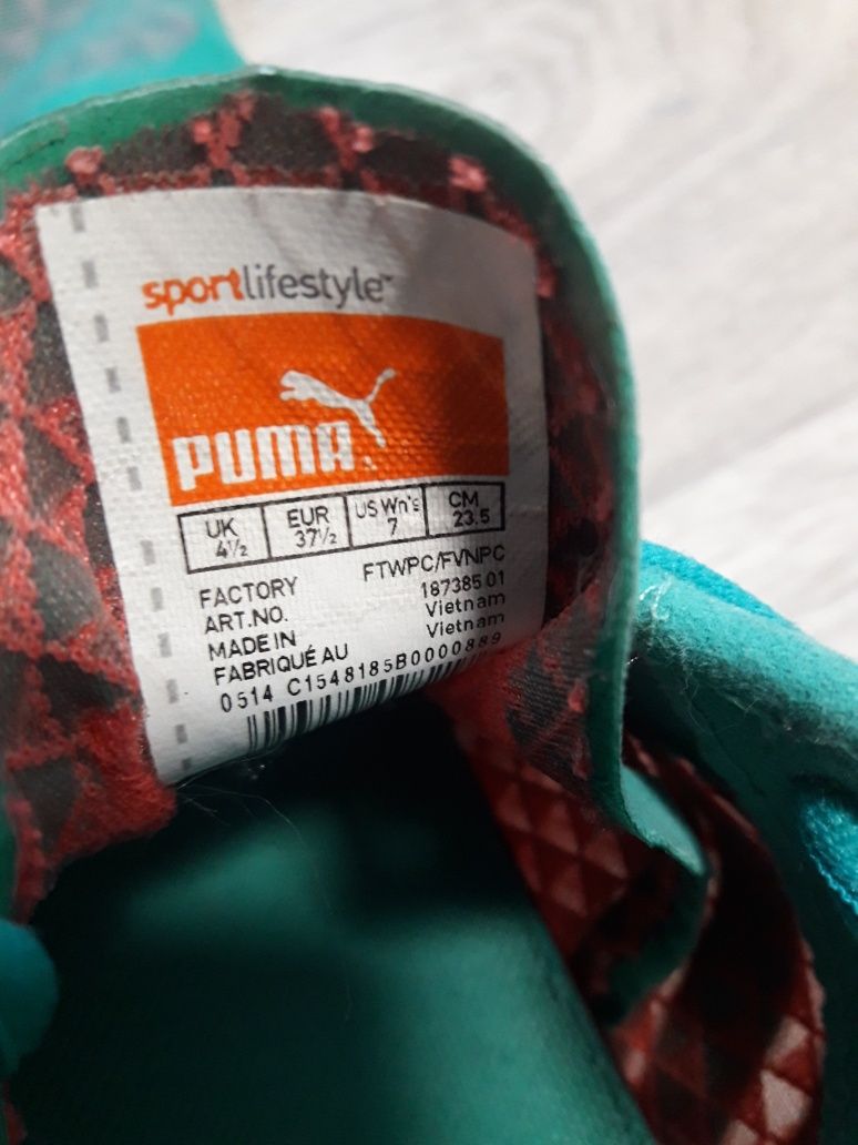 Женские кроссовки Puma 37.5 бу