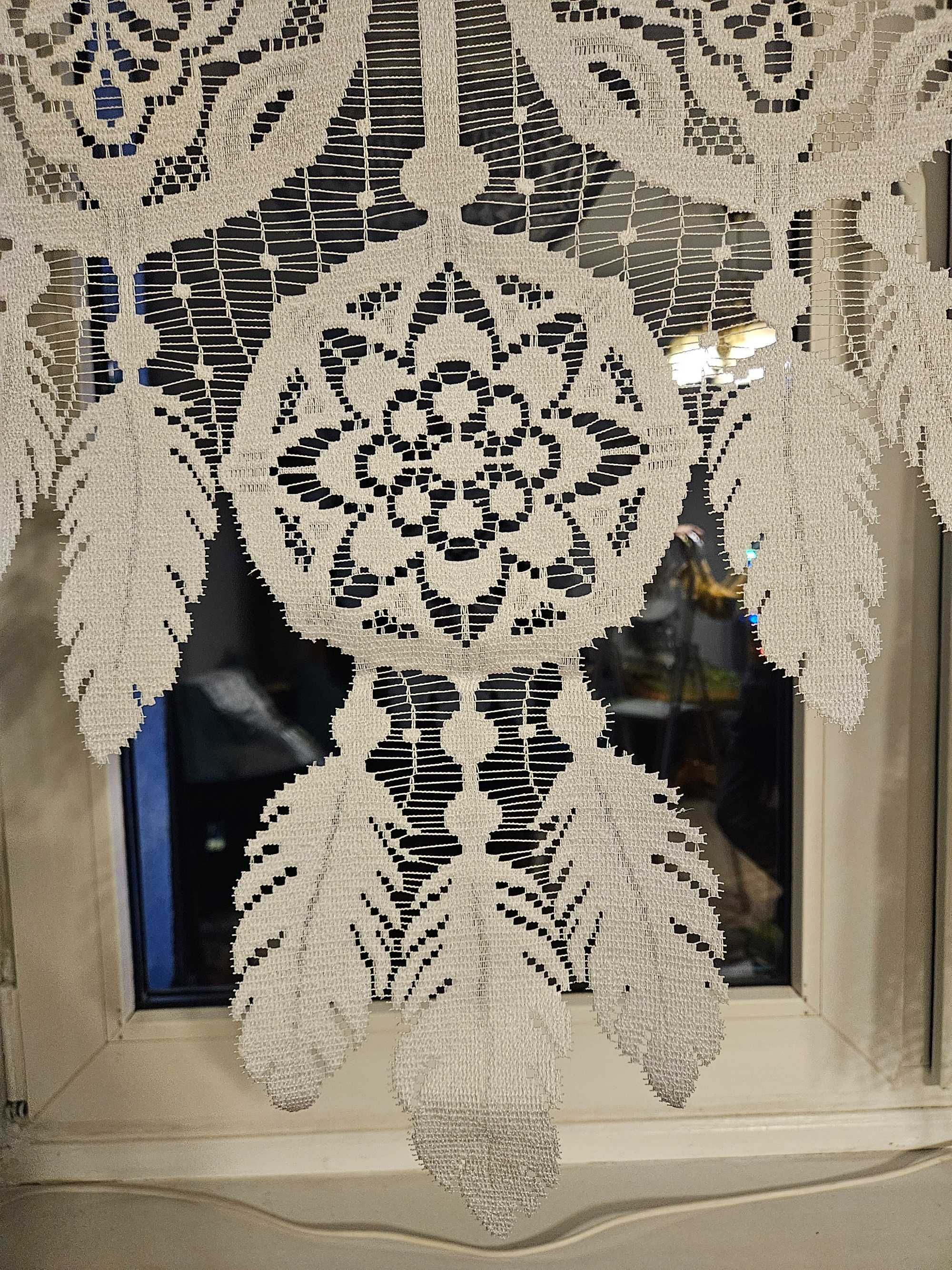 Dwa panele okienne 45 x 130 cm łapacz snów dekoracja okno 2 sztuki