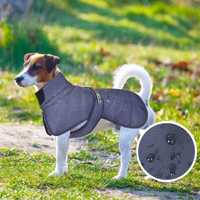 MEIORO - ciepła lekka, wodoodporna, odblaskowa kurtka zimowa dla psa